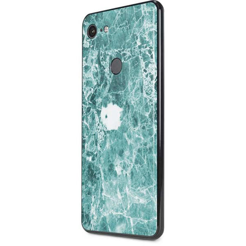 Crushed Turquoise Google Pixel 3 XL Skin